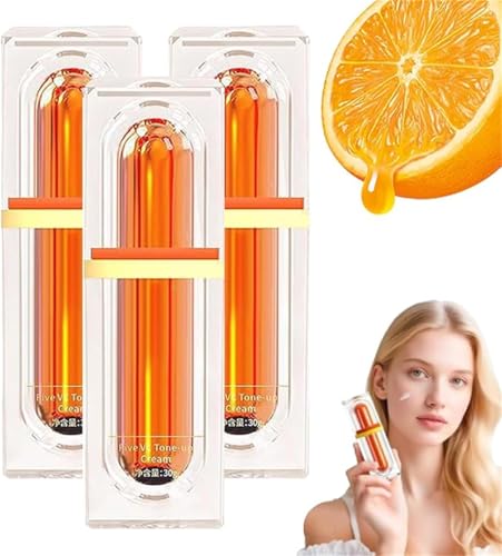 Seattleget Japanese Vitamin C Makeup Tone Up Cream – Moisturizing Brightening Concealer, Hydrate Face, Anti-Aging, Long-Lasting Hydrating for Radiant Skin (3) von Generic