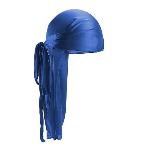 Seidige Satin-Durags für Herren (Königsblau) von Generic