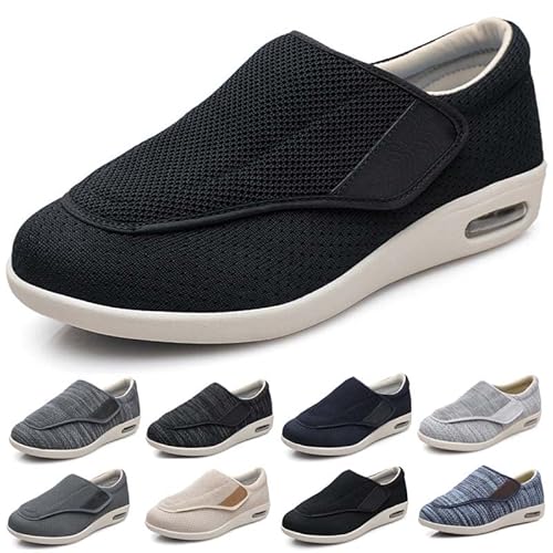 Senioren-Diabetikerschuhe,Orthopädische Diabetische Schuhe, Damen Diabetes Schuhe Air Cushion,Senioren-Diabetikerschuhe EU 40(26cm/10.2in) von Generic