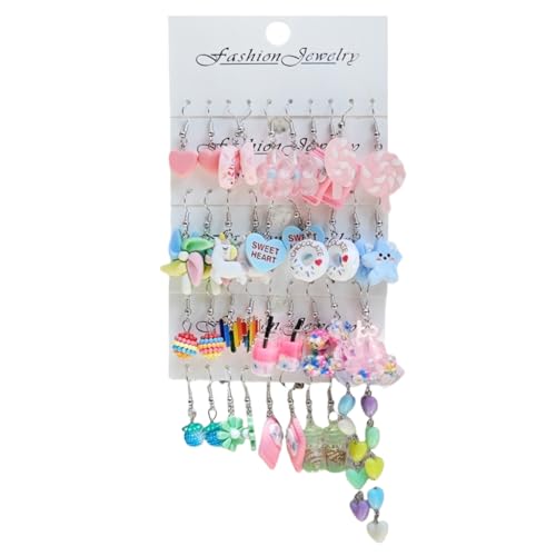 Set mit 40 eleganten Herz-Quasten, Blumen-Quasten, für elegante Frauen, Acryl, Acryl Set mit 40 eleganten Herz-Quasten, Blumen-Quasten, für elegante Frauen, Acryl, Acryl von Generic