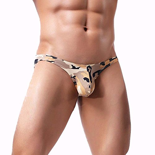 Sexy Herren Tanga Bikini - Microfaser Unterhosen Mit Hoher Bewegungsfreiheit - G-String Briefs Thong Unterhemden in Tarnung Sexy Herren Tanga Bikini - Microfaser Unterhosen Mit Hoher Bewegungsfreiheit - G-String Briefs Thong Unterhemden in Tarnung von Generic