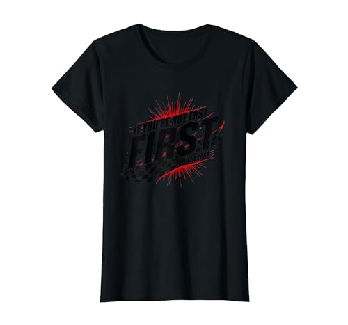 Shake and Bake First Last Racing Fan Motivierendes Zitat T-Shirt, Damen, Schwarz, XS Shake and Bake First Last Racing Fan Motivierendes Zitat T-Shirt, Damen, Schwarz, XS von Generic