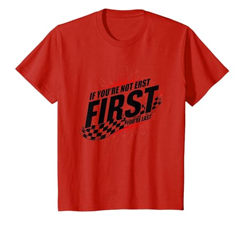 Shake and Bake First Last Racing Fan Motivierendes Zitat T-Shirt, Kinder, Rot, 128 Shake and Bake First Last Racing Fan Motivierendes Zitat T-Shirt, Kinder, Rot, 128 von Generic