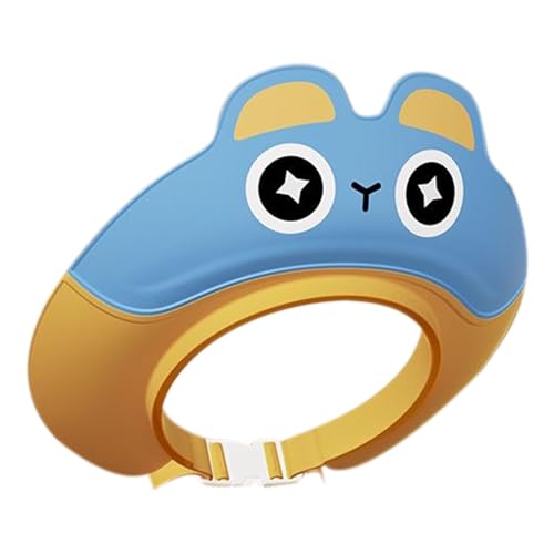 Shampoo-Mütze - Badekappe für Shampoo-Schutz für kleine Kinder | Wasserschutzkappe für Kinder, Shampoo-Kappe mit Shampoobürste, Badekappe von Generic