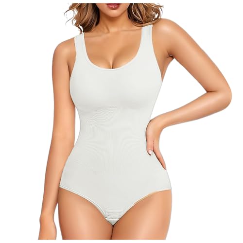 Shapewear Bodysuit Damen Miederbody Stark Formend Body Shaper Bauchweg Figurformender Nahtlose Formende Bodys von Generic