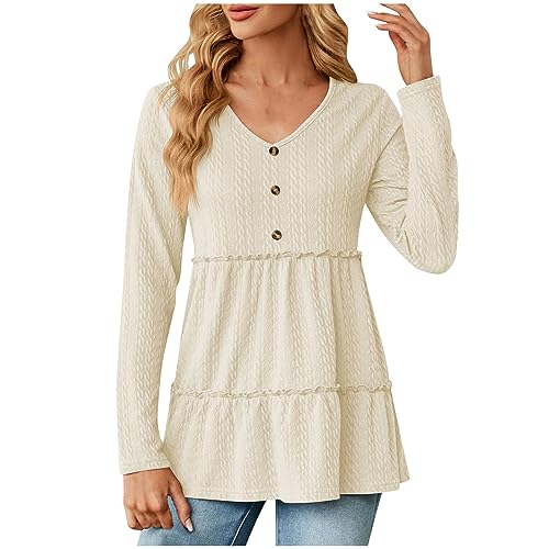 Shirt Damen Crop Tops Damen T-Shirt Y2K Oberteile Quadratischem Kragen Langarmshirt Einfarbige Cropped Tops Slim Fit Pullover Langarm Shirts Elegant Outfits Streetwear Gym von Generic