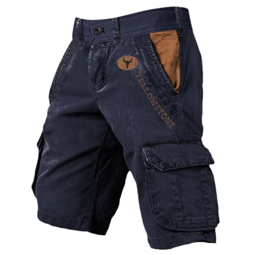 Shorts Herren Kurze Hosen Herren Vintage Bermuda Cargo Shorts Casual Sport Chino Hose Sommer Cargo Shorts Freizeithose Leichte Einfarbig Wanderhose mit Taschen Bequem Sporthose Sommerhose Shorts Herren Kurze Hosen Herren Vintage Bermuda Cargo Shorts Casual Sport Chino Hose Sommer Cargo Shorts Freizeithose Leichte Einfarbig Wanderhose mit Taschen Bequem Sporthose Sommerhose von Generic