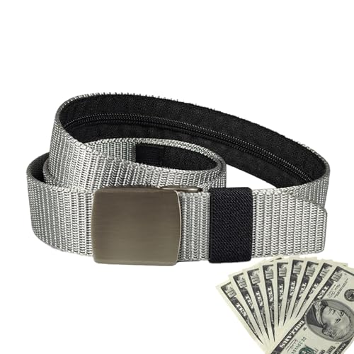 Sicherheits-Geldgürtel, Reise-Sicherheits-Geldgürtel - Cashsafe Anti-Diebstahl-Reisebrieftaschengürtel | Reise-Anti-Diebstahl-Sicherheitsgürtel für Wertsachen, bequemer, sicherer Taillengürtel für Bar von Generic