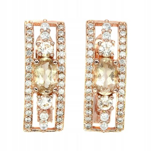 Silber Ohrringe Natur Morganth Zirkonia 3 von Generic