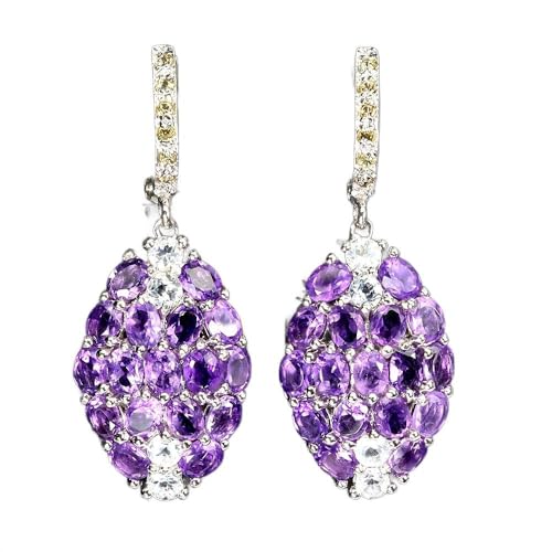 Silber Traumhafte Ohrringe Natursaphire Songea Amethyst Aquamarin 3 Silber Traumhafte Ohrringe Natursaphire Songea Amethyst Aquamarin 3 von Generic