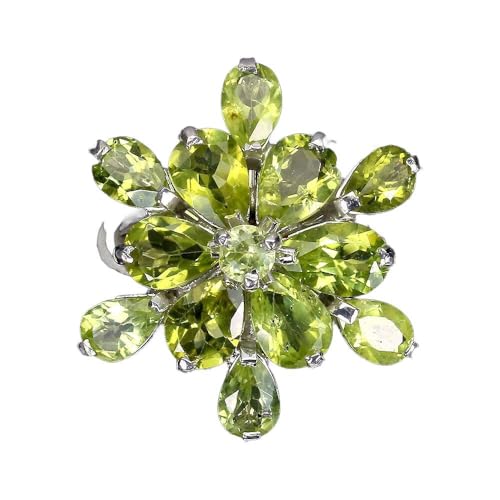Silber schöner Ring Naturolivine r 17, Single Silber schöner Ring Naturolivine r 17, Single von Generic