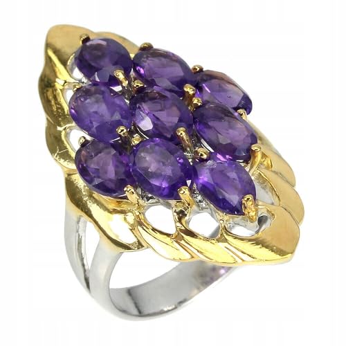 Silber schöner Ring natur Amethyst r 14, Single Silber schöner Ring natur Amethyst r 14, Single von Generic
