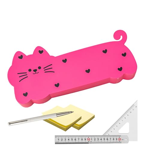 Silikon Federmäppchen,Katzenförmige College-Etui | Silicone Organizer Aufbewahrung für Schüler Lehrer Homeoffice Silikon Federmäppchen,Katzenförmige College-Etui | Silicone Organizer Aufbewahrung für Schüler Lehrer Homeoffice von Generic