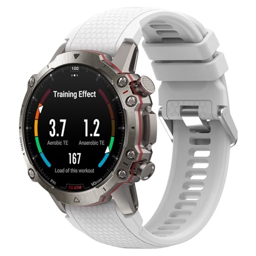 Silikon Kautschuk Uhrenarmband Kompatibel mit Amazfit Falcon,Uhrenarmband mit Schnellverschluss Ersatzbänder,Damen Herren Armband Smartwatch Uhren Zubehör (B, 15X5CM) von Generic