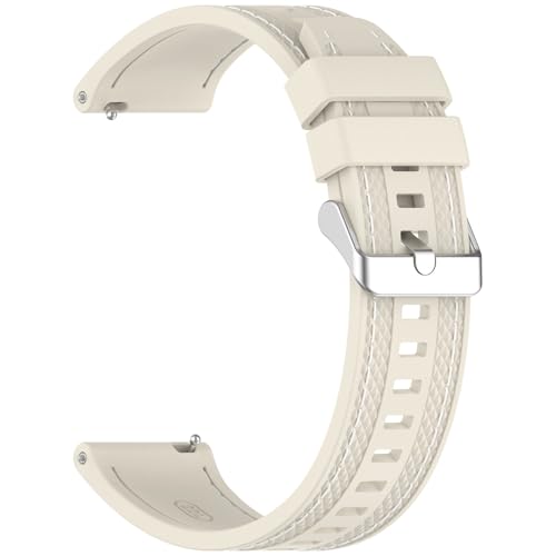 Silikon Kautschuk Uhrenarmband Kompatibel mit Xiaomi Watch S4【22mm】,Uhrenarmband mit Schnellverschluss Ersatzbänder,Damen Herren Armband Smartwatch Uhren Zubehör (I, 15X5CM) von Generic