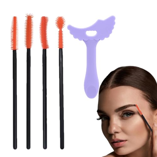 Silikon Mascara Schablone - Mascara Shield Applicator Marscara Guide Modell | Silikon Mascara Shield Schablone, Augenschminke Werkzeug in Lochform von Generic