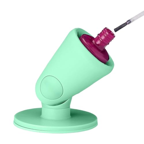 Silikon-Nagellack-Halter, Anti-Verschütten, Nageldesign-Werkzeugaufbewahrung, kompakter Nagellack-Organizer für Salon und Zuhause, ideal für Nagelkünstler und Techniker von Generic