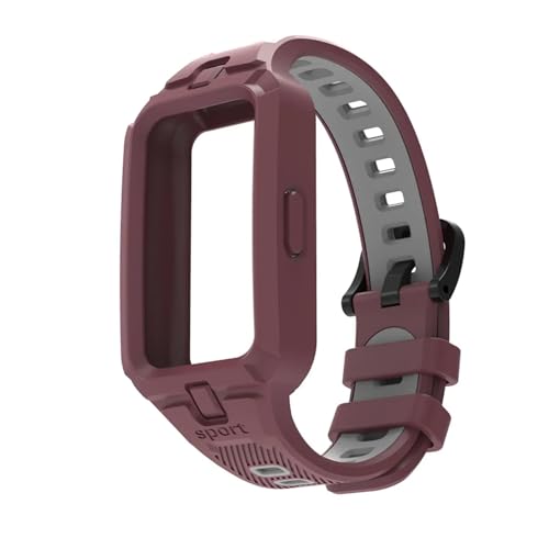Silikongurt für Huawei Band 9 8 7 6 Smart Watch Ersatz Armband Sport atmungsaktiv Silikongurt für Huawei Band 9 8 7 6 Smart Watch Ersatz Armband Sport atmungsaktiv von Generic