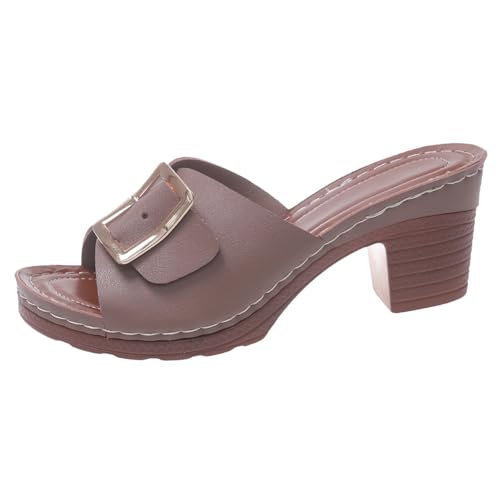 Slides Herren Damen Weite Barfuss Sandalen Mit Absatz Und Fussbett Freizeit Wedge Keilabsatz Leder Hausschuhe Indoor Slippers Dicke Sohle Rutschfest Duschsandale Badezimmer Slides Herren Damen Weite Barfuss Sandalen Mit Absatz Und Fussbett Freizeit Wedge Keilabsatz Leder Hausschuhe Indoor Slippers Dicke Sohle Rutschfest Duschsandale Badezimmer von Generic