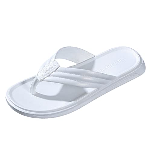 Slippers Hausschuhe Mit Modischem rutschfeste Badelatschen Flachs Schuhe Bequem Slipper Indoor/Outdoor Hausschlappen Sandalen Weich Cozislides Slides Pantoletten Leicht Hausschuhe von Generic
