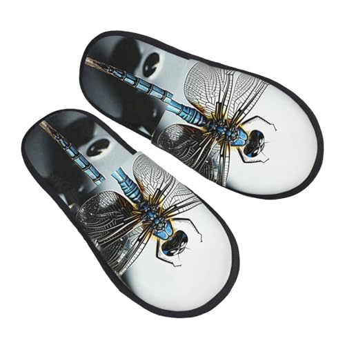 Slippers Libelle Scuff Pantoffeln Kunstalpaka Baumwolle Pantoffeln Für Draußen Den Alltag Weihnachten L von Generic
