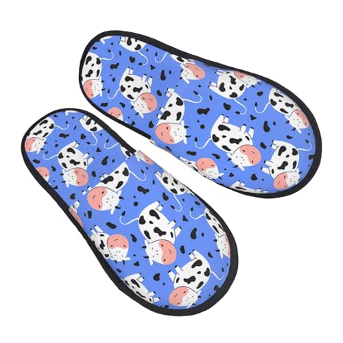 Slippers Süße Schlafende Tiere Rutschfeste Pantoffeln Flauschiges Hauspantoffeln Für Weihnachten Winter Unisex L von Generic