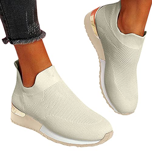 Sneaker Damen, Turnschuhe Damen Mesh Atmungsaktiv Elegante Laufschuhe Barfuss Schuhe Leichtgewichts Luftdurchlässig Sportschuhe Frauen Cushion Flach Walkingschuhe Halbschuhe Joggingschuhe Sneaker Damen, Turnschuhe Damen Mesh Atmungsaktiv Elegante Laufschuhe Barfuss Schuhe Leichtgewichts Luftdurchlässig Sportschuhe Frauen Cushion Flach Walkingschuhe Halbschuhe Joggingschuhe von Generic