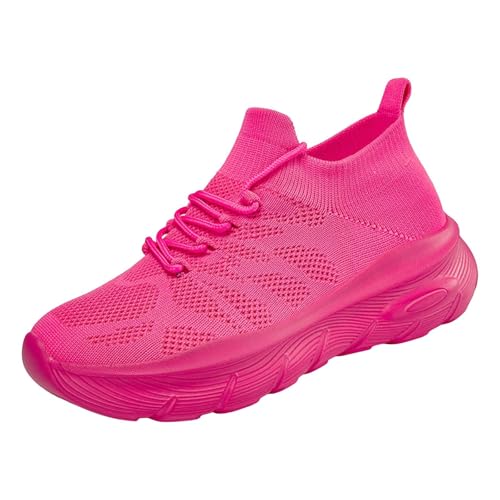 Sneaker Damen Mintgrün Mesh Flach Laufschuhe Mit Dämpfung Gewölbeunterstützung Weichen Sohlen Breite Füße Sneaker Walkingschuhe Trekkingschuhe Schmerzlinderungs rutschfeste Sportschuhe von Generic