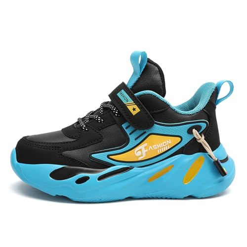 Sneaker Kinder Jungen Sportschuhe Lässig Laufschuhe Atmungsaktiv Turnschuhe Freizeit Road Running Schuhe Leicht Kinderschuhe Hallenschuhe Straßenlaufschuhe Trainerschuhe Freizeitschuhe von Generic