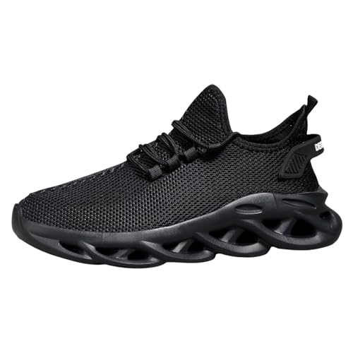Sneaker Schuhe Herren, Sport Shoes for Men, Turnschuhe Luftpolster Shoes Straßenschuhe Halbschuhe Mit Schnürsenkel Mesh Leichtgewichts Joggingschuhe rutschfeste Arbeitsschuhe Outdoor Walkingschuhe von Generic