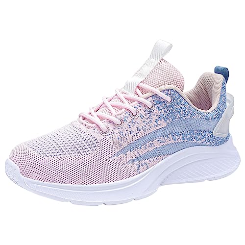 Sneakers Damen Bequem Leichte, Casual Laufschuhe für Corsa Sport für Damen, Sport Schuhe Atmungsaktive für Running Trekking Belüftet Turnschuhe für Gymnastik rutschfest Abriebfest von Generic