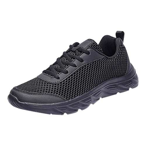 Sneakers Herren Atmungsaktives Turnschuhe Schuhe Mit Erhöhung Leichtgewichts Joggingschuhe Einfarbig Walkingschuhe Freizeitschuhe Schlupfschuhe Sneaker Outdoor Unisex Walkingschuhe von Generic