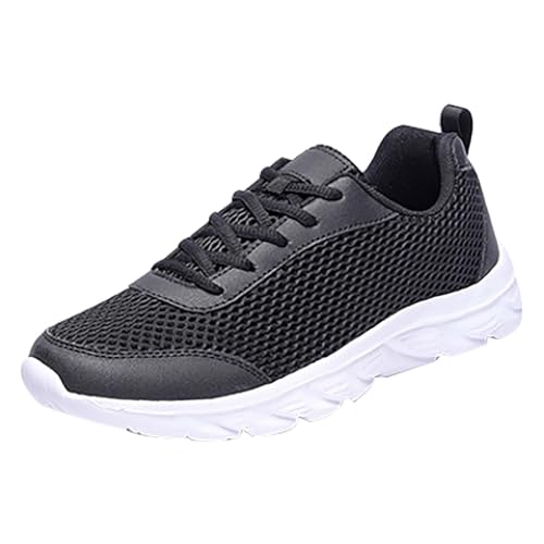 Sneakers Herren Atmungsaktives Turnschuhe Schuhe Mit Erhöhung Leichtgewichts Joggingschuhe Einfarbig Walkingschuhe Freizeitschuhe Schlupfschuhe Sneaker Outdoor Unisex Walkingschuhe von Generic