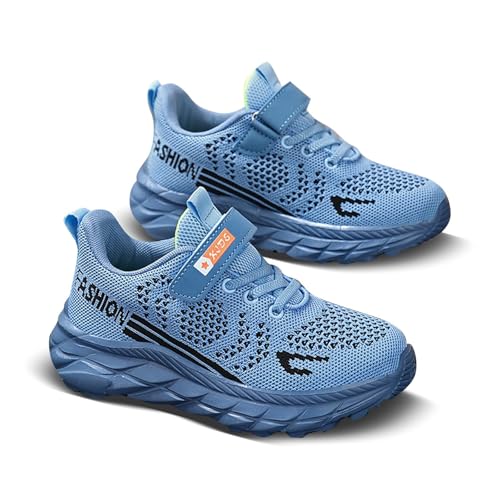 Sneakers Kinder Sportschuhe Jungen Laufschuhe Atmungsaktive Mesh Turnschuhe Leichte Road Running Schuhe Lässige Kinderschuhe Hallenschuhe Straßenlaufschuhe Trainerschuhe Freizeitschuhe von Generic