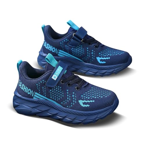 Sneakers Kinder Sportschuhe Jungen Laufschuhe Atmungsaktive Mesh Turnschuhe Leichte Road Running Schuhe Lässige Kinderschuhe Hallenschuhe Straßenlaufschuhe Trainerschuhe Freizeitschuhe von Generic