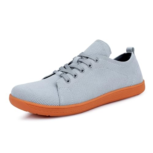 Sneakers Schuhe Herren Mit Schnürsenkel, Running Schuhe Herren, Turnschuhe Luftpolster Shoes Sportlichen Halbschuhe Fashion Leichtgewichts Joggingschuhe rutschfeste Herrenschuhe Freizeit Wanderschuhe von Generic