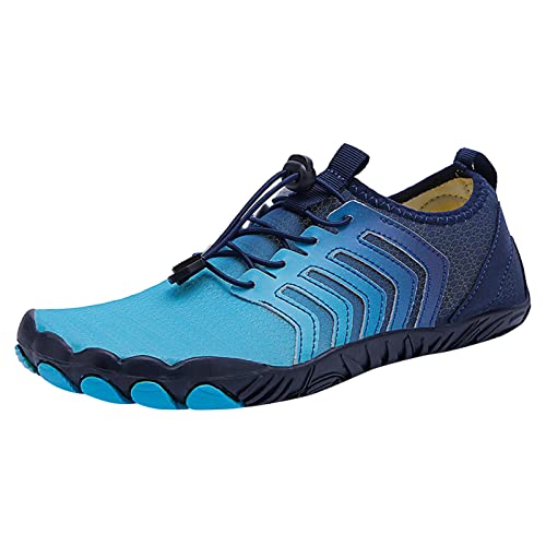 Sneakers Trekking Herren Wasserdicht, Casual Schuhe Herren rutschfest Abriebfest, Strandschuhe Atmungsaktive Outdoor für Gymnastik Jogging Trekkingschuhe Leichte Hallenturnschuhe von Generic