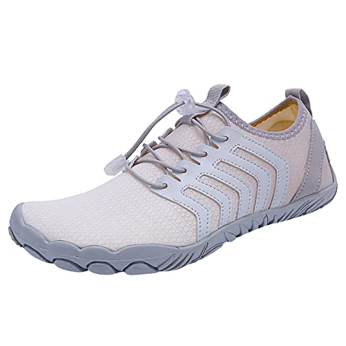 Sneakers Trekking Herren Wasserdicht, Casual Schuhe Herren rutschfest Abriebfest, Strandschuhe Atmungsaktive Outdoor für Gymnastik Jogging Trekkingschuhe Leichte Hallenturnschuhe von Generic