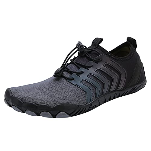 Sneakers Trekking Herren Wasserdicht, Casual Schuhe Herren rutschfest Abriebfest, Strandschuhe Atmungsaktive Outdoor für Gymnastik Jogging Trekkingschuhe Leichte Hallenturnschuhe von Generic