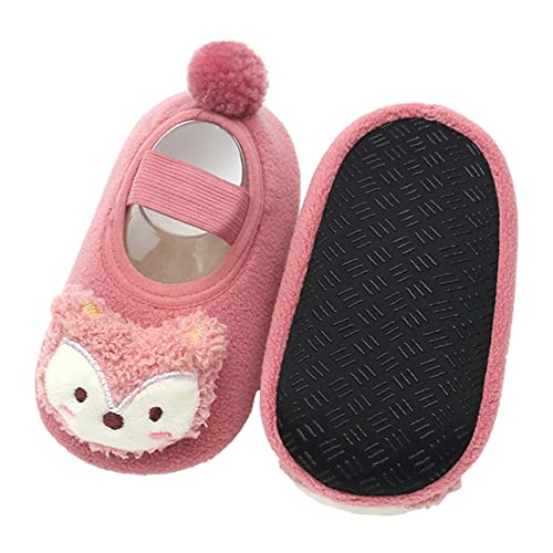 Sockenschuhe Baby - Bodensocken, Schuhe Baby 1 Jahr, Fleeceschuhe, Kuschelsocken, Weichen Sohle, Kuscheling von Generic
