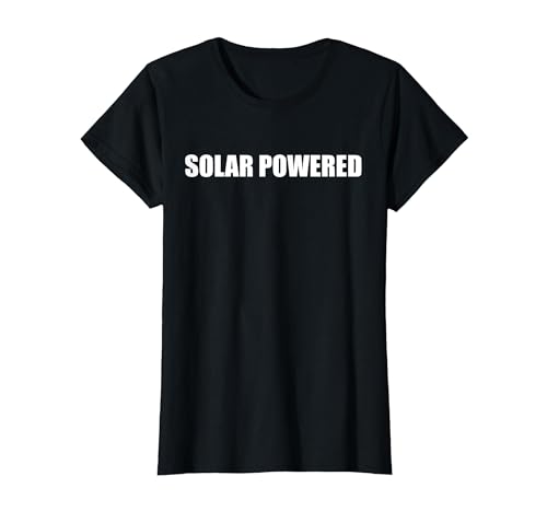 Solarbetrieben T-Shirt, Damen, Schwarz, XS Solarbetrieben T-Shirt, Damen, Schwarz, XS von Generic