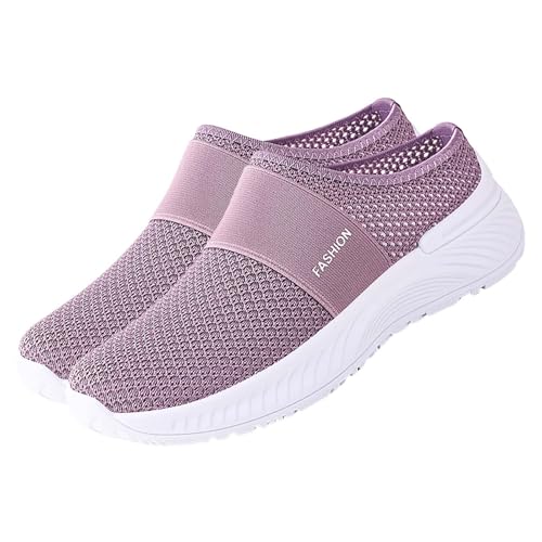 Sommer Hausschuhe Damen Flach Mesh Hausschuhe Sneakers Breite Füße Atmungsaktive Walkingschuhe Weichen Sohlen Sportschuhe rutschfeste Freizeit Trekkingschuhe Sommer Hausschuhe Damen Flach Mesh Hausschuhe Sneakers Breite Füße Atmungsaktive Walkingschuhe Weichen Sohlen Sportschuhe rutschfeste Freizeit Trekkingschuhe von Generic