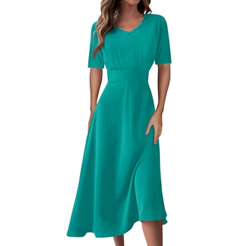 Sommerkleid Damen, Cocktailkleid Damen Kleider Hochzeitsgast Damen Abiballkleider Abendkleid Große Größen Sexy Kleid Damen Für Sex Outfit Hochzeitsgast Damen Abendkleid Festlich (A27,M) von Generic