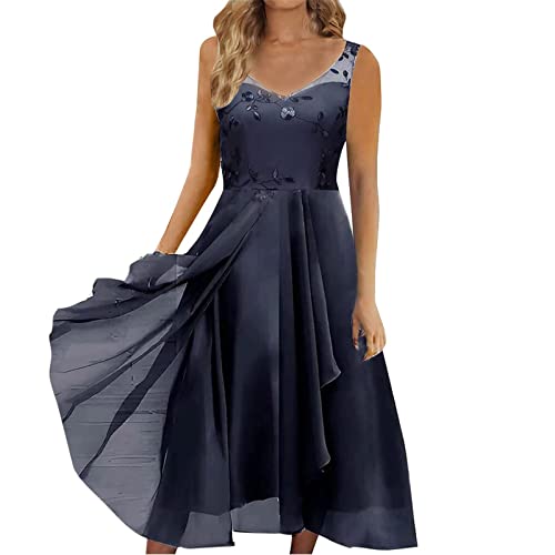Sommerkleid Damen Strandkleid Knielang Kleid,Summer Sommerkleid Für Große Oberweite,Glitzerkleid Kurz,Modetalente Kleider,Abendkleid Rückenfrei,Hippie Sommerkleid,Rotes Strickkleid von Generic