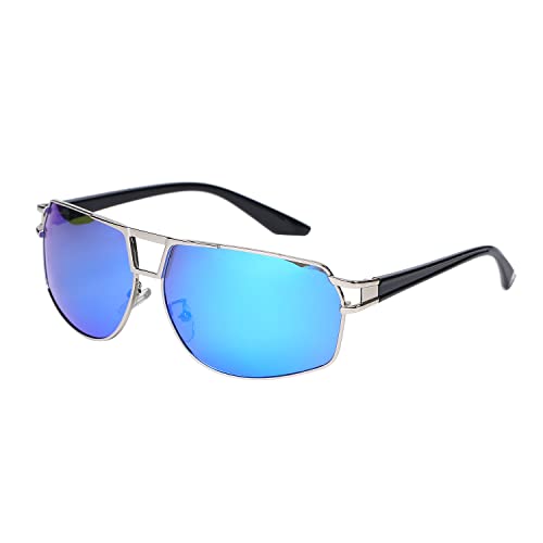 Sonnenbrille blaue Gläser selbsttönend von Generic