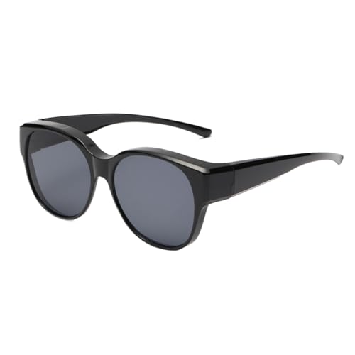 Sonnenbrillen, Modische UV-Schutz-Sonnenbrille, UV400 Anti-Blendung Leichte Brille Für Sport Autofahren Radfahren Golf, klar schwarz, verwijzen naar de beschrijving von Generic