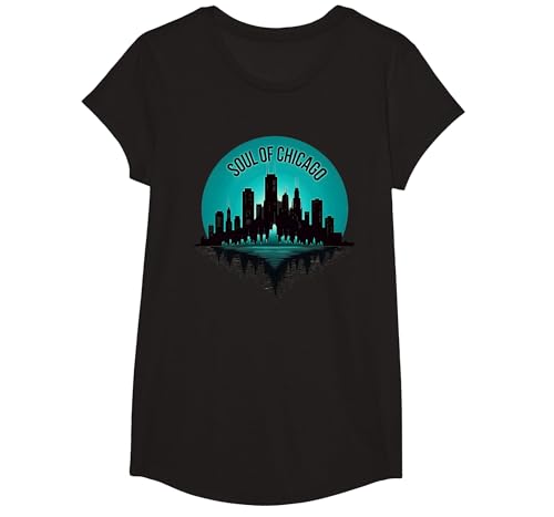 Soul of Chicago House Music Herren Graphic Top T-Shirt, Girls, Schwarz, XS Soul of Chicago House Music Herren Graphic Top T-Shirt, Girls, Schwarz, XS von Generic