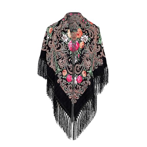 Spanischer Manton Tuch Schal bestickt. Flamenco-Tücher für das Fair-, Sevillana- oder Flamenco-Kleid von Generic