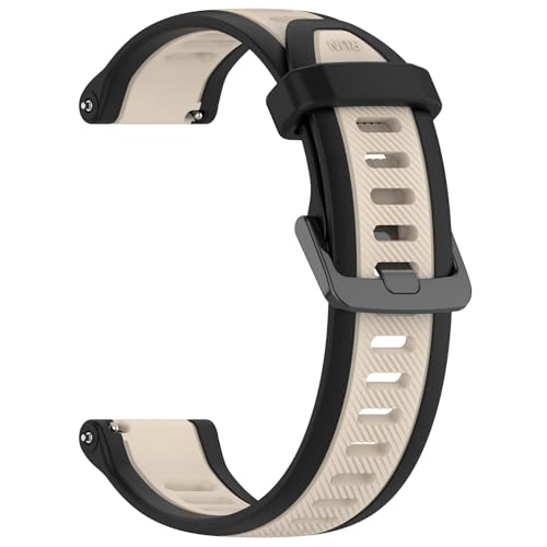 Sport Armbänder Kompatible mit Garmin Forerunner 165 Armband für Damen Herren,Weiche Silikon Band Ersatz Armband für Garmin Forerunner 165 Ersatzarmband (Khaki) von Generic