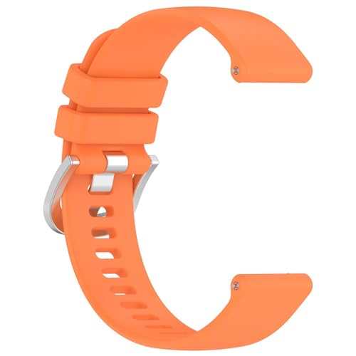 Sport Armbänder Kompatible mit Garmin Venu 3S Armband für Damen Herren,Weiche Silikon Band Ersatz Armband für Garmin Venu 3S Ersatzarmband, Orange von Generic